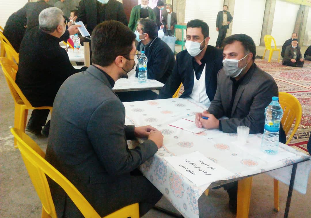 برگزاری میز خدمت ادارات و دستگاه های اجرایی شهرستان کردکوی در نماز جمعه