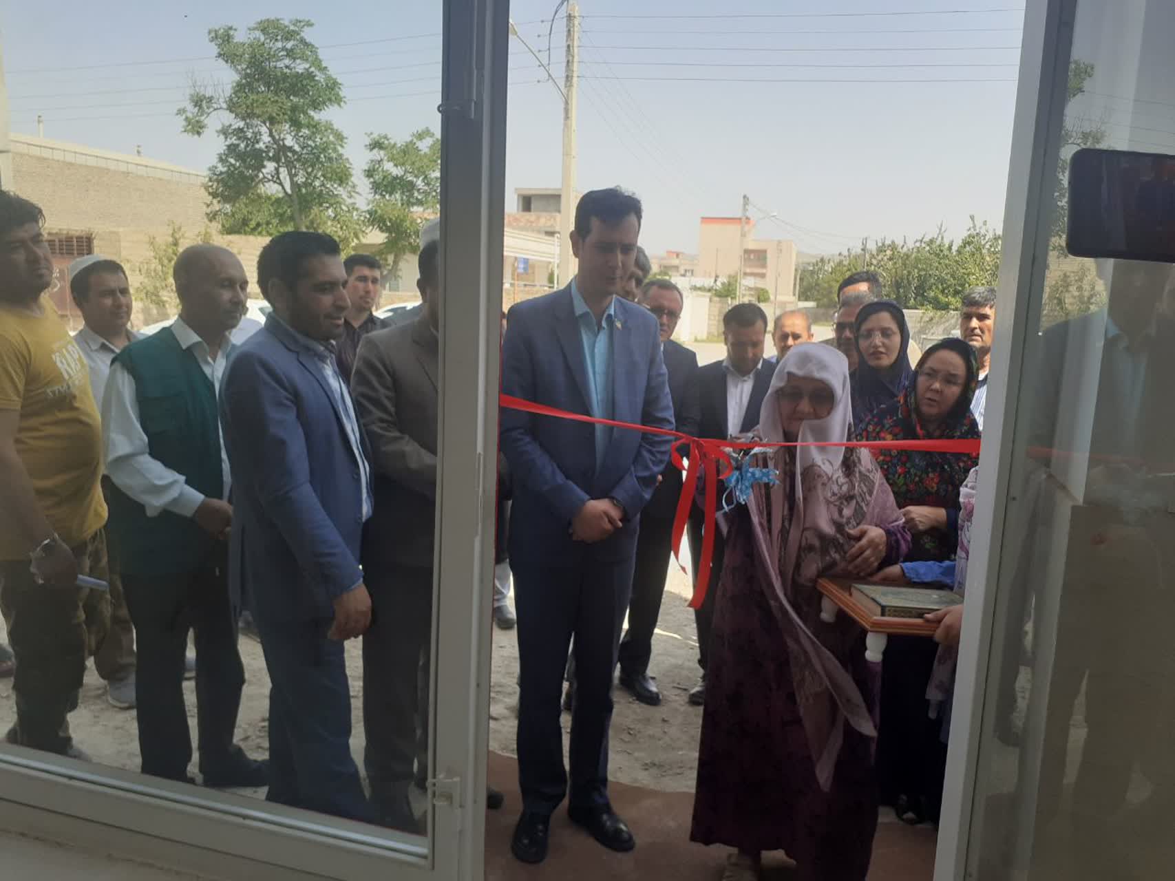 افتتاح نمایشگاه صنایع دستی بمناسبت هفته عفاف و حجاب در شهرستان مراوه تپه 