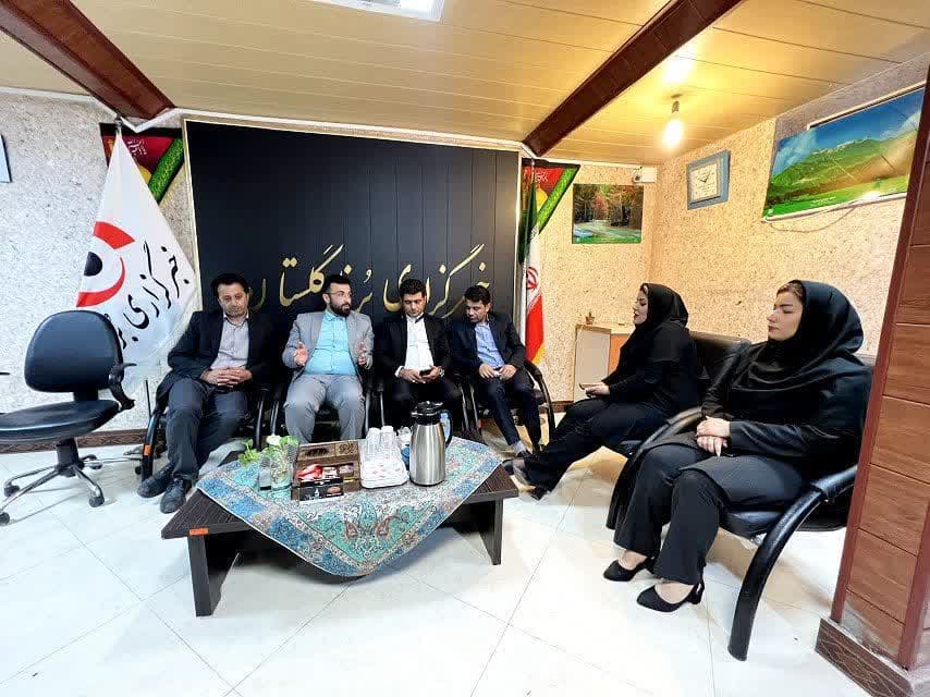 حضور مدیرکل میراث‌فرهنگی، گردشگری و صنایع‌دستی گلستان در دفتر تعدادی از رسانه‌های استان