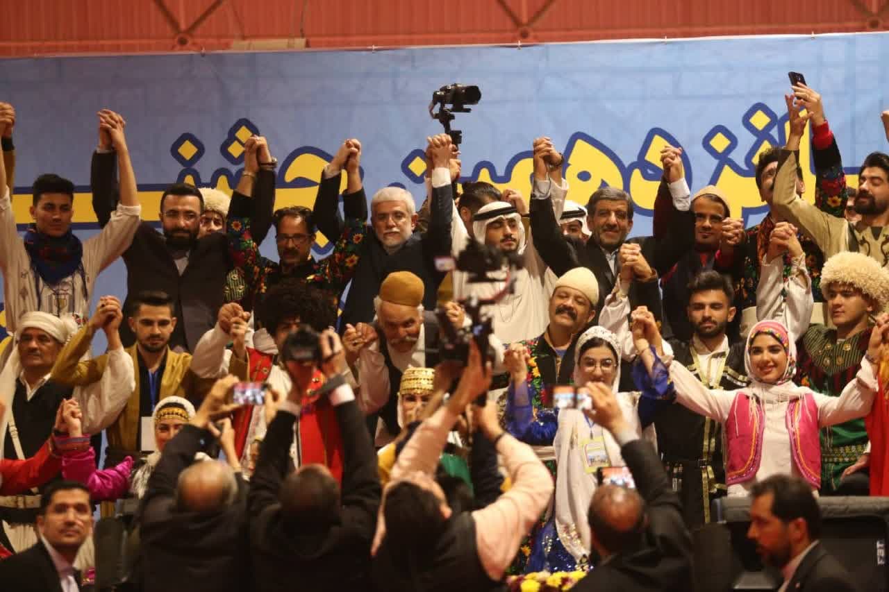 گزارش تصویری / حضور وزیر میراث‌فرهنگی در آیین اختتامیه جشنواره اقوام ایران زمین در گلستان