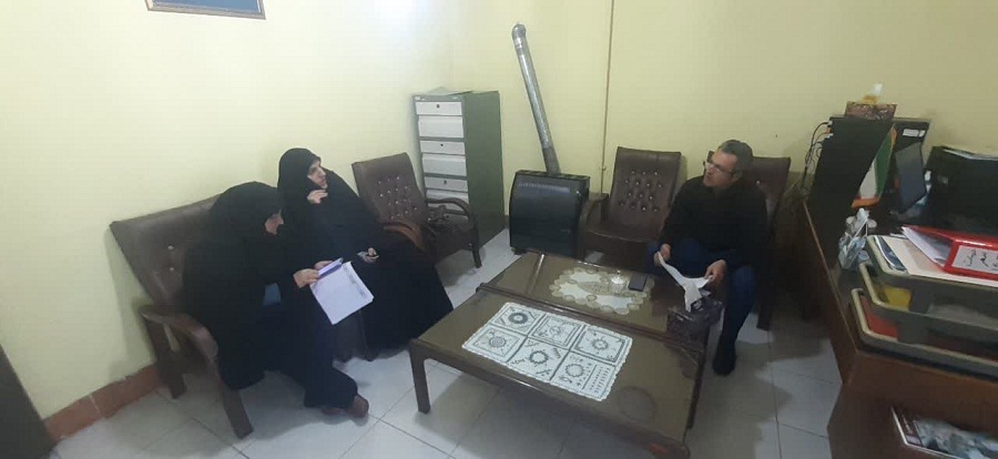 جلسه رئیس اداره میراث فرهنگی شهرستان کردکوی با مسئولین بسیج خواهران شهرستان