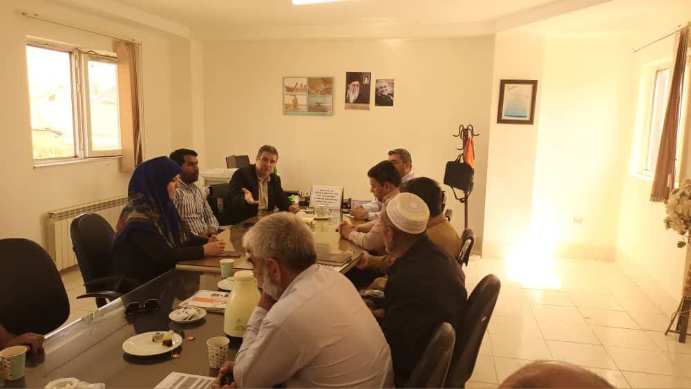 جلسه‌ای به منظور توانمند سازی و پویا سازی شرکت‌های پره جهت استفاده از کاربری های گردشگری در شهرستان بندرترکمن 