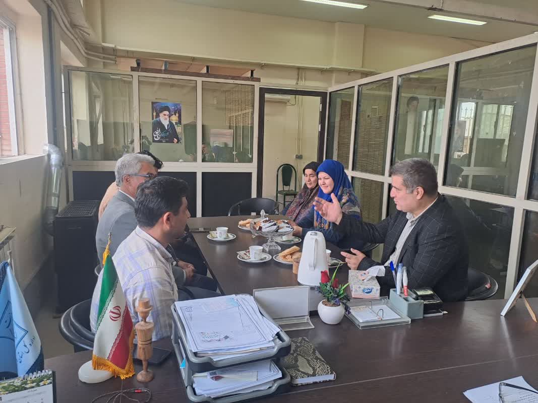 دیدار صمیمی فرماندار شهرستان بندرترکمن با رییس و کارکنان اداره میراث فرهنگی، گردشگری و صنایع دستی شهرستان