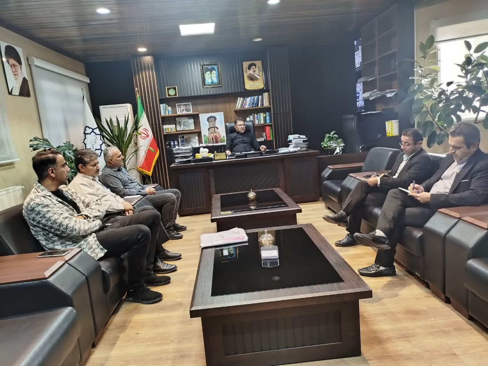 دیدار رییس اداره میراث فرهنگی، گردشگری و صنایع دستی شهرستان و شهردار شهر کردکوی