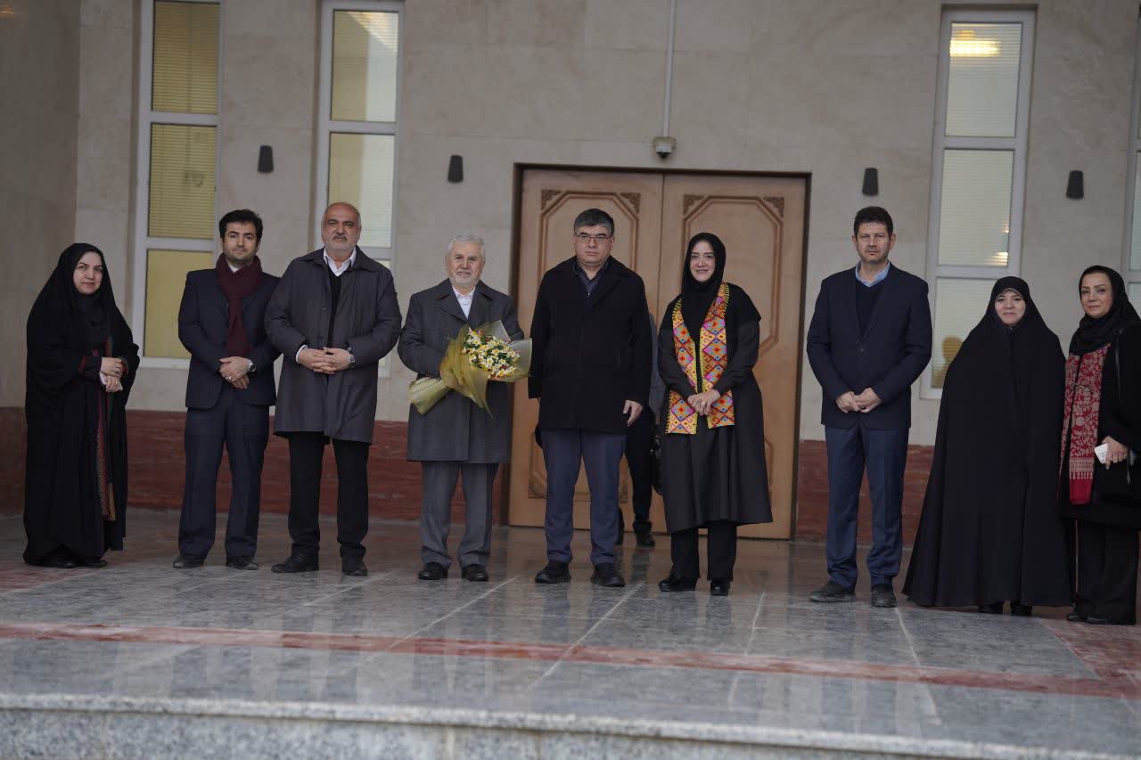 ورود سفیر ازبکستان و معاون میراث فرهنگی کشور به گلستان برای حضور در جشنواره فرهنگ اقوام