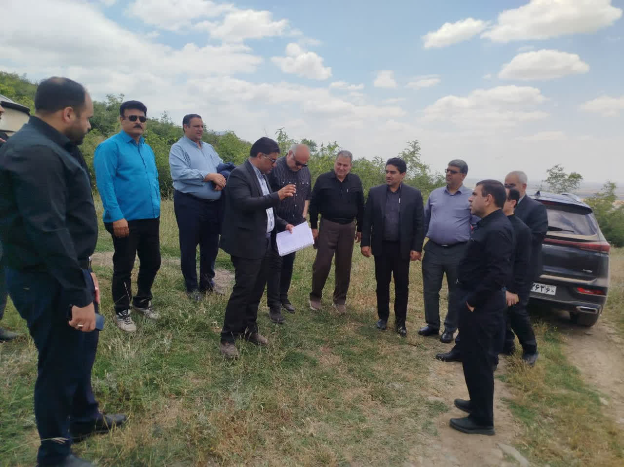  بازدید میدانی نماینده مجلس و مدیرکل میراث‌فرهنگی گلستان از پارک جنگلی خدرعلیا کلاله