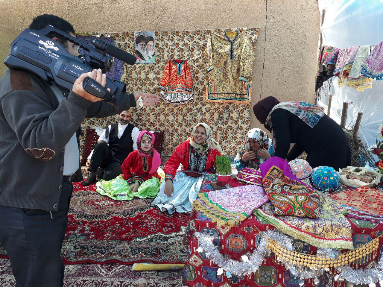 برگزاری آئین ها و مراسمات اقوام رنگارنگ گلستان در نوروزگاه و دهکده گردشگری  روستای دارکلاته